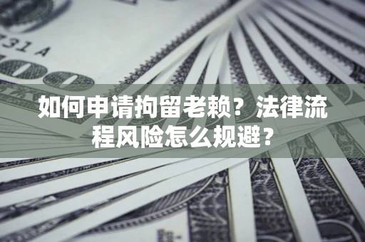 武汉如何申请拘留老赖？法律流程风险怎么规避？