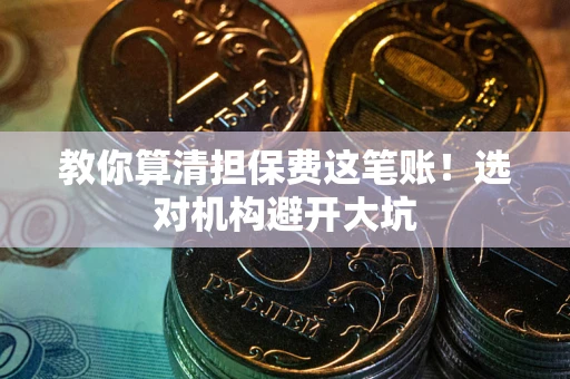 武汉教你算清担保费这笔账！选对机构避开大坑