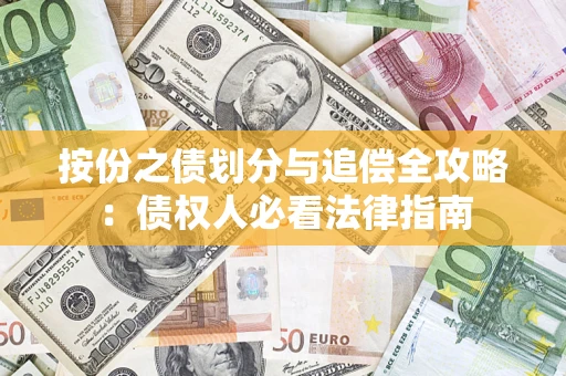 武汉按份之债划分与追偿全攻略：债权人必看法律指南